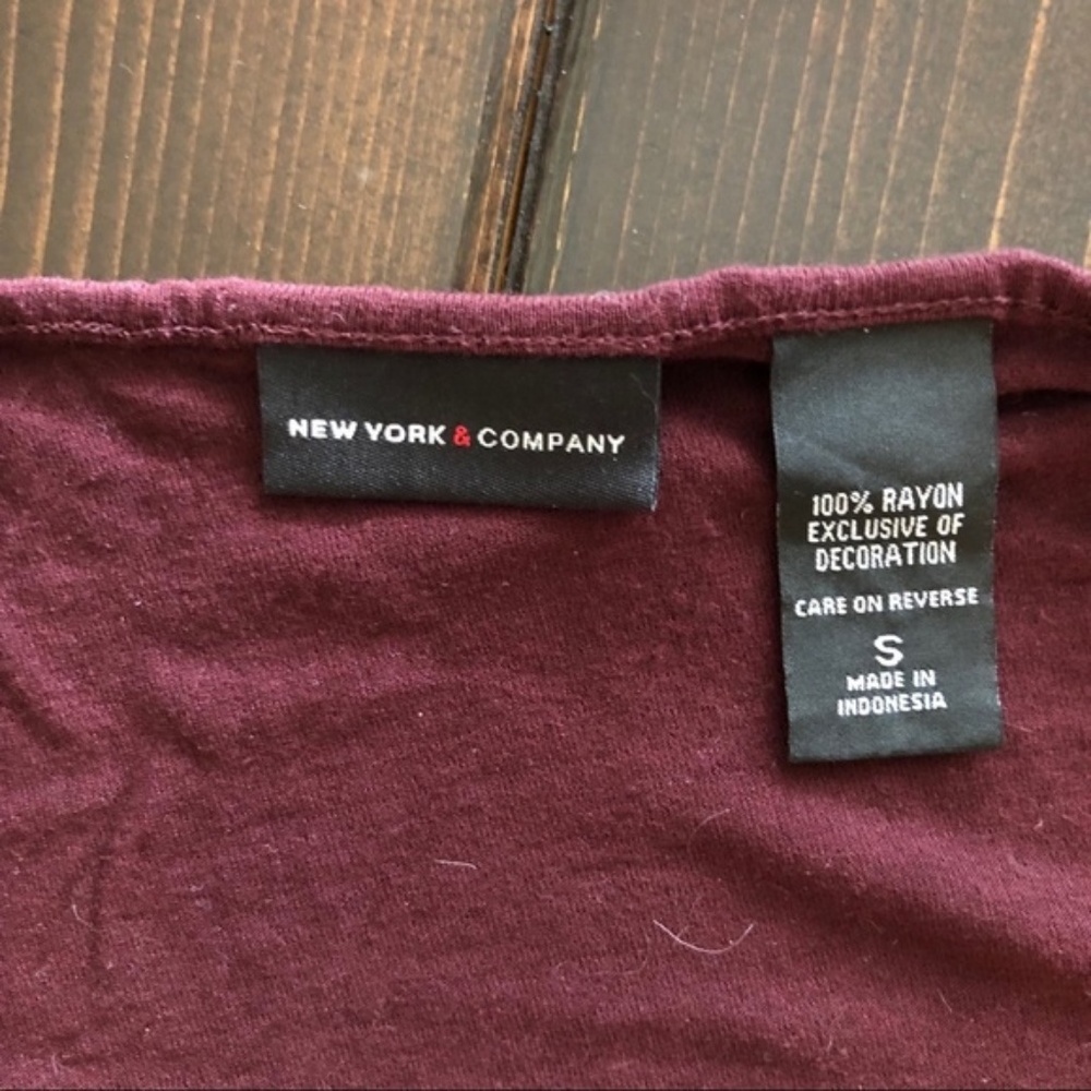 New York & Company Crossbody Top - Picture 7 of 7